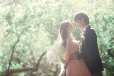 ムーディーな逆光フォト